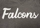 Falcons Cursive Tee - Womens