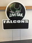 Live Oak Yard Sign